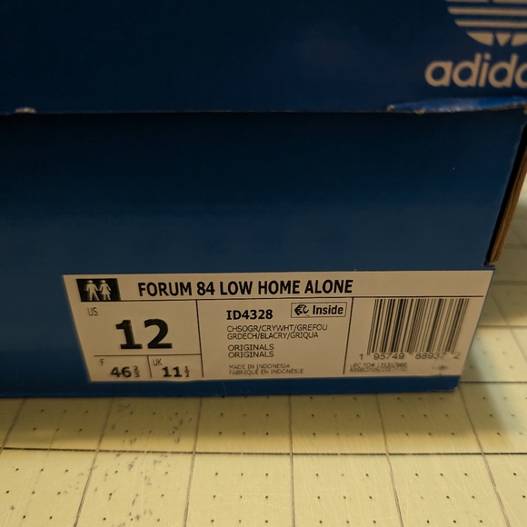 Adidas Forum Low Home Alone 2 Size 12, worn once! - Picture 7 of 8